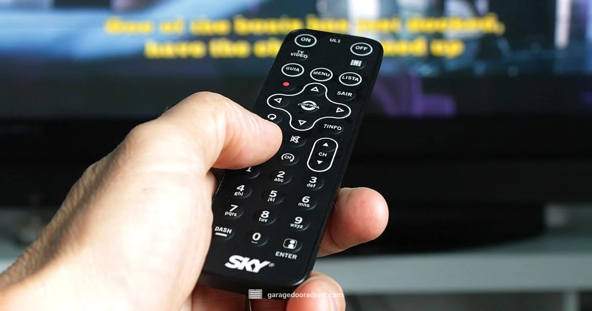 Upgrade Your Remote - GarageDoorAdjust