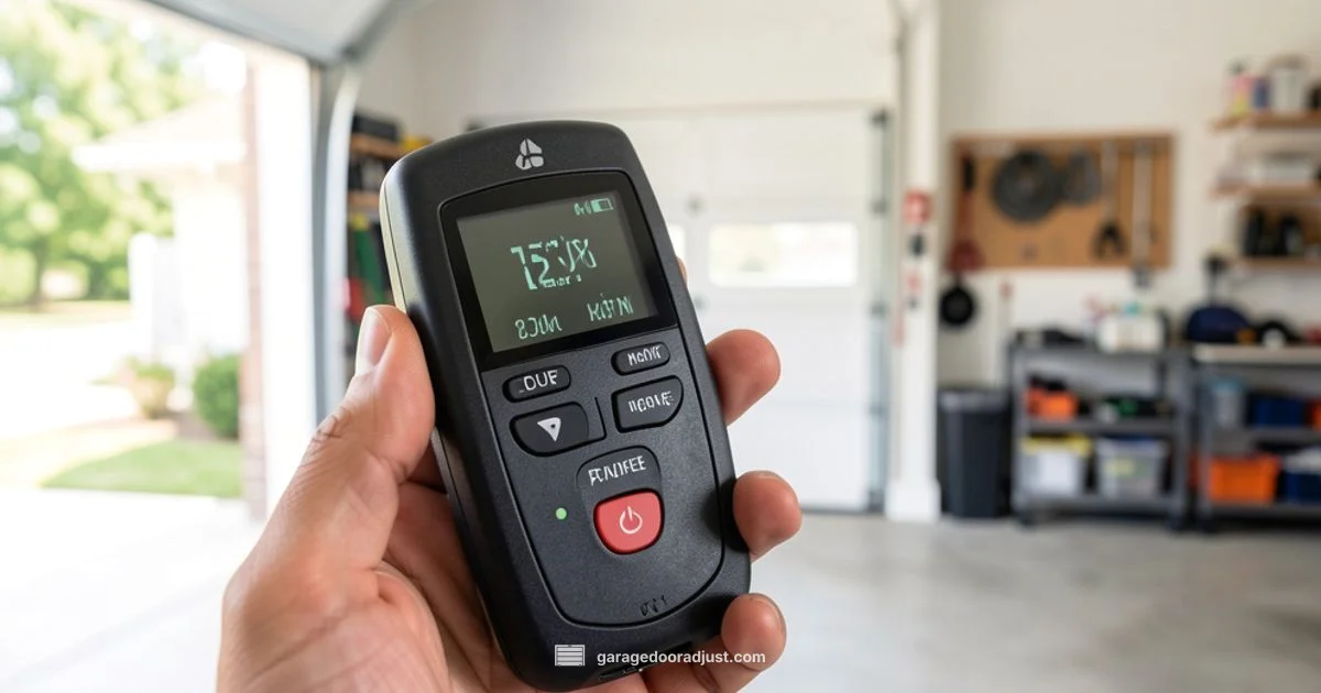 Remote Tester Guide - GarageDoorAdjust