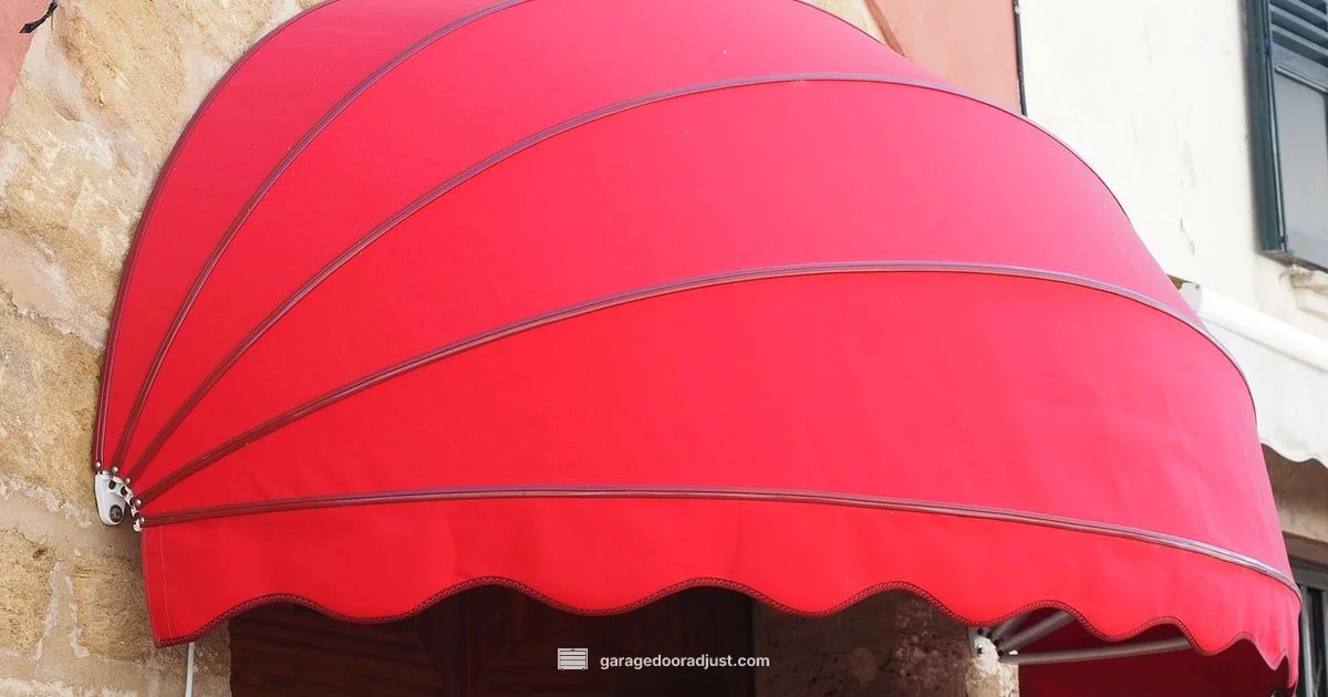 Garage Door Awning - GarageDoorAdjust
