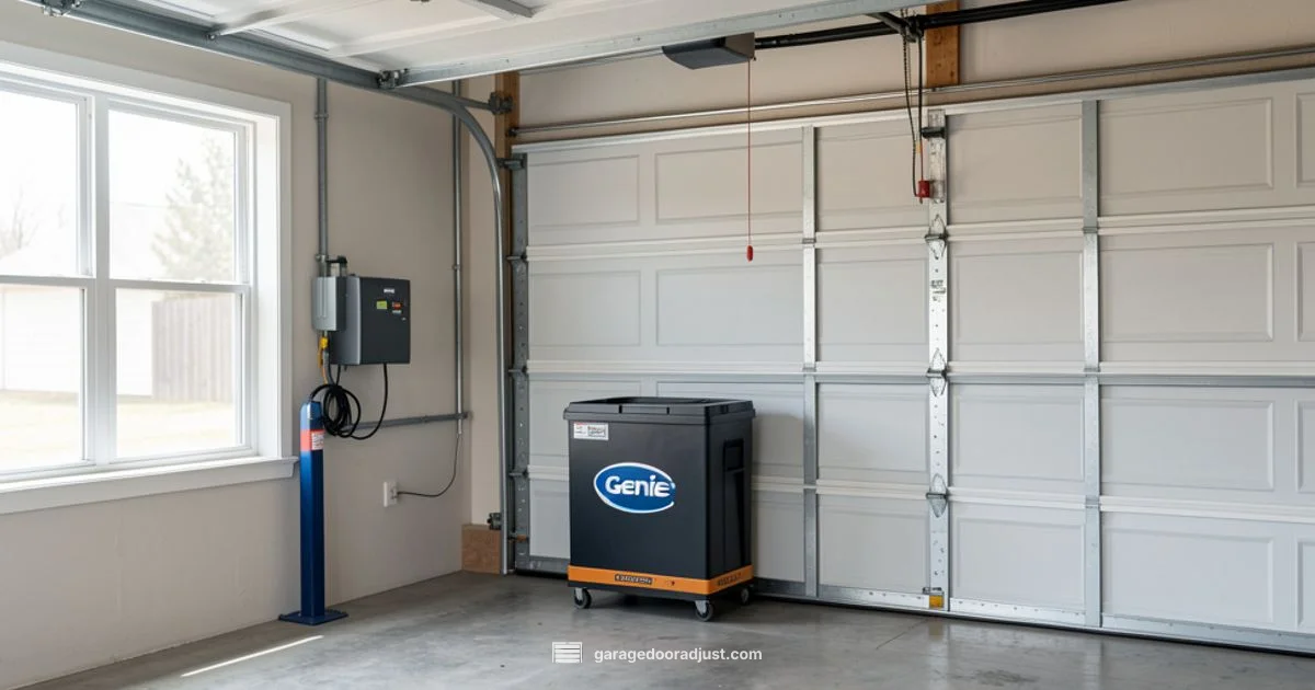 Genie Backup Power - GarageDoorAdjust