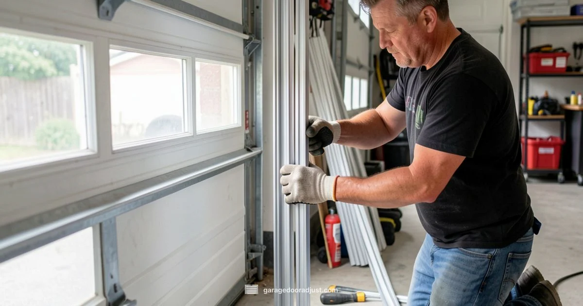 Vertical Track Repair - GarageDoorAdjust