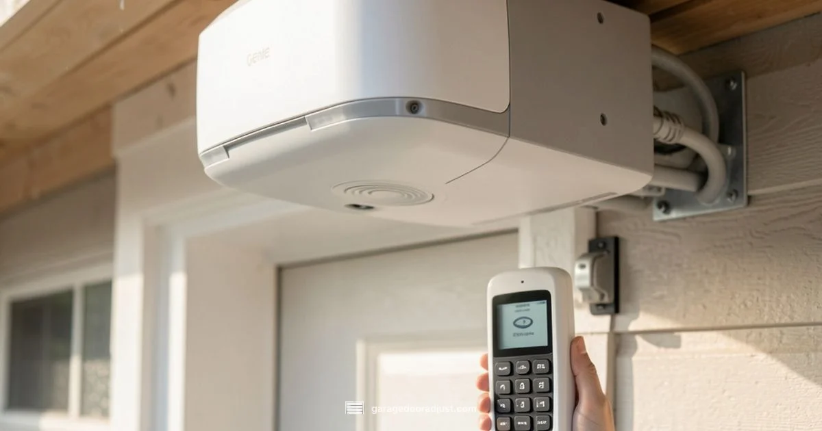 Genie Remote Fix - GarageDoorAdjust