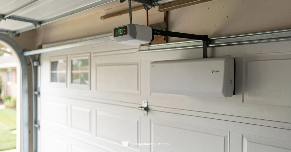 Quiet Belt Drive - GarageDoorAdjust