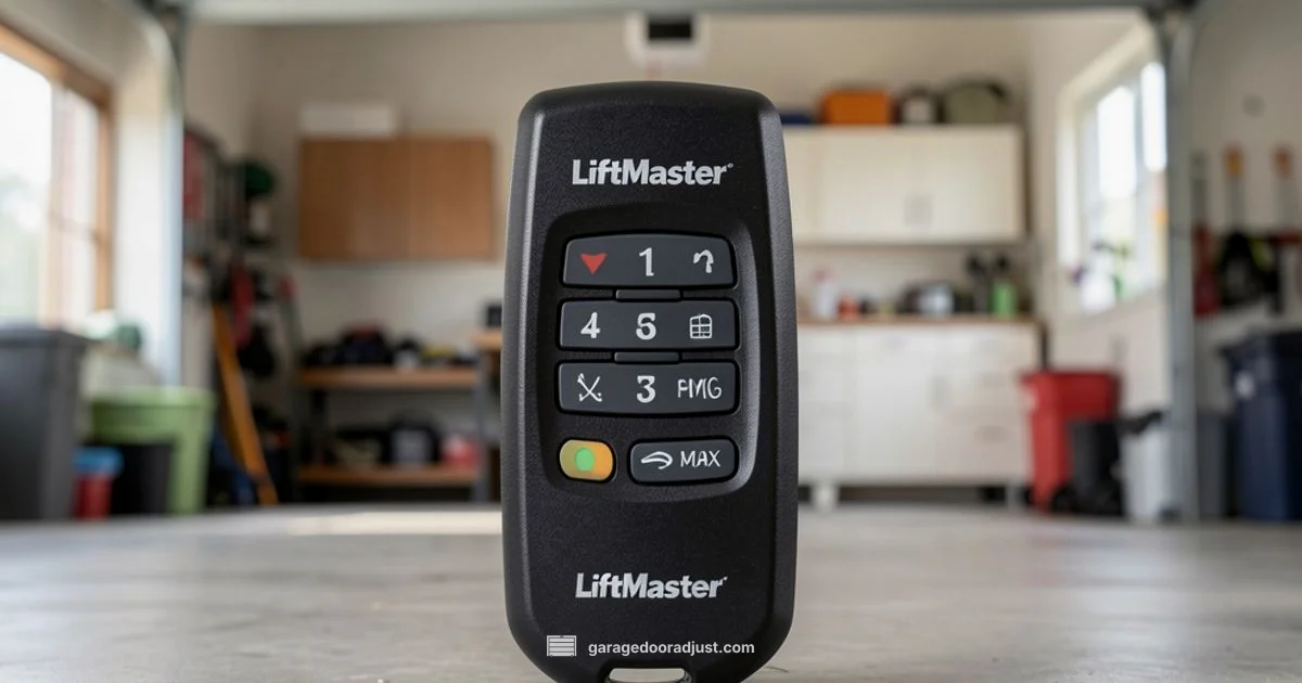 893MAX Remote Guide - GarageDoorAdjust