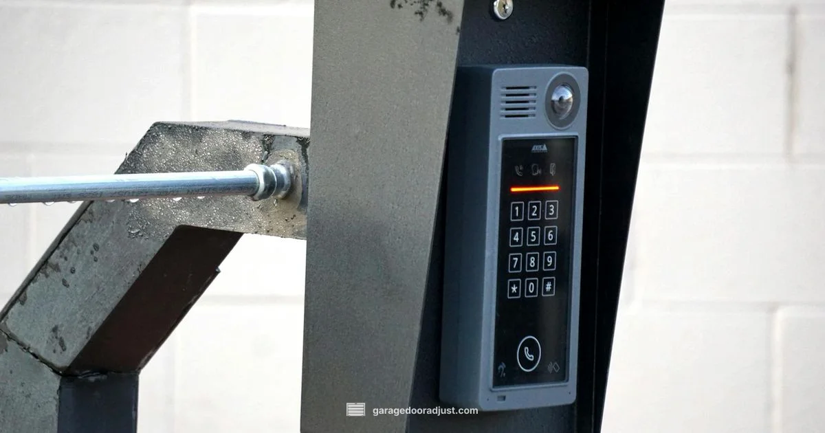 Keypad Setup Guide - GarageDoorAdjust