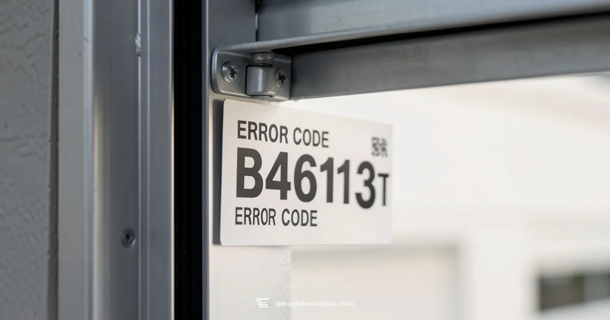 b4613t Repair Guide - GarageDoorAdjust