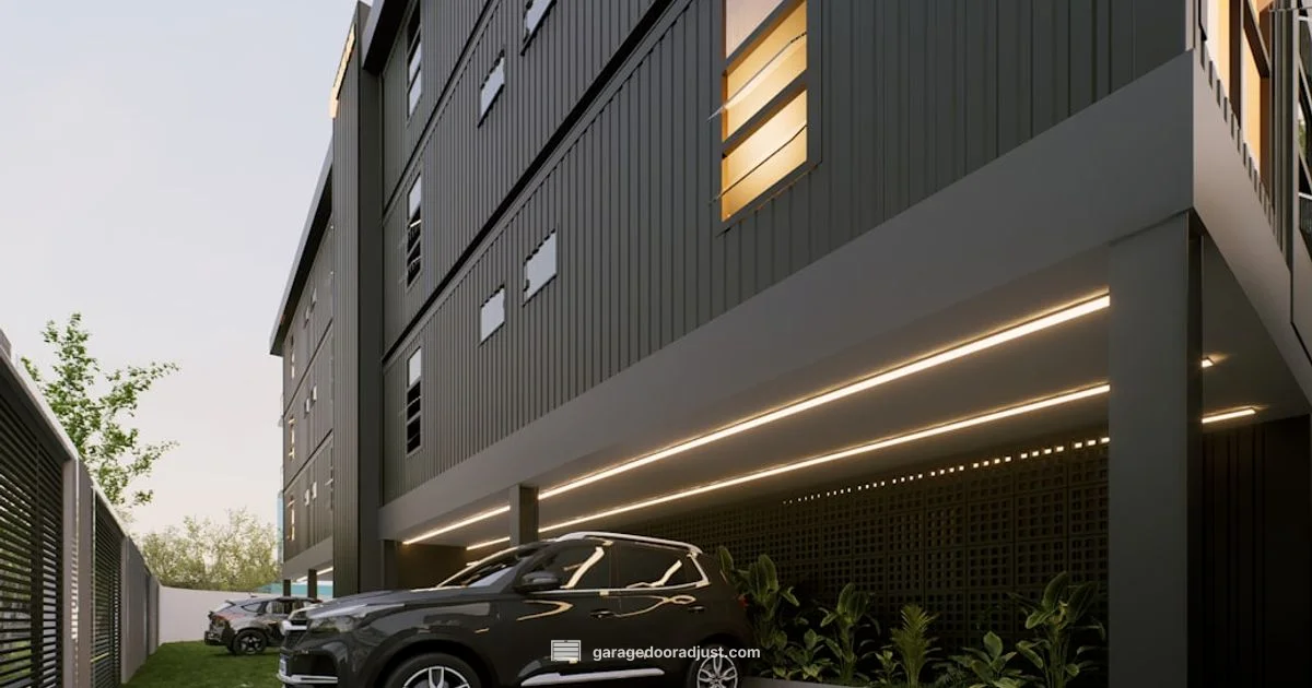 Most common garage door - GarageDoorAdjust