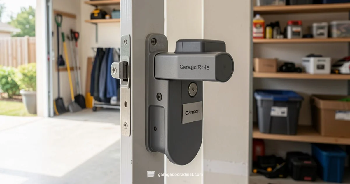Manual Door Release - GarageDoorAdjust
