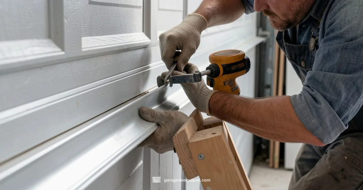 Seal the Garage Door - GarageDoorAdjust