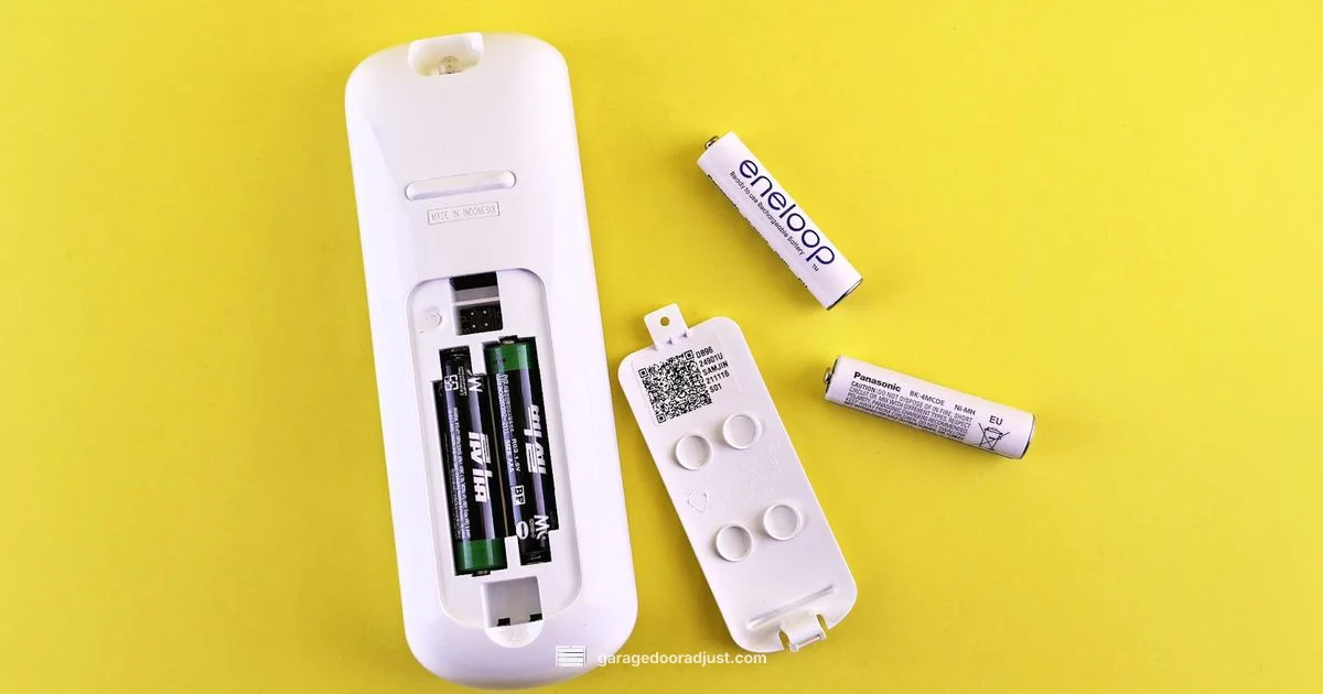 Battery Guide - GarageDoorAdjust