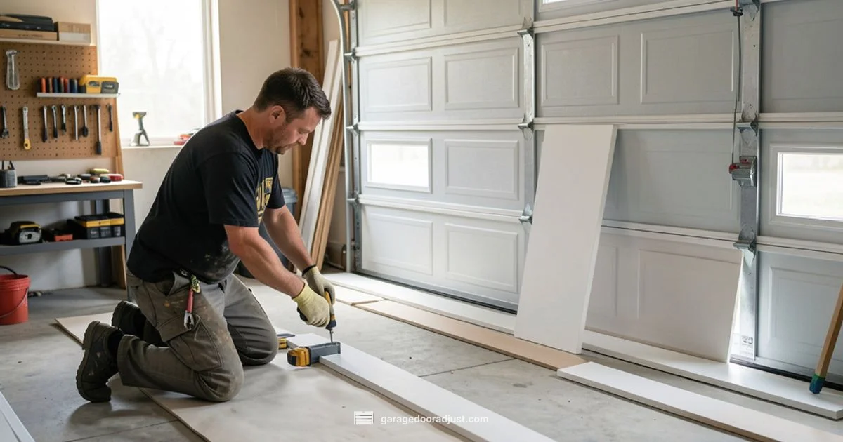 Magnetic Panel Guide - GarageDoorAdjust