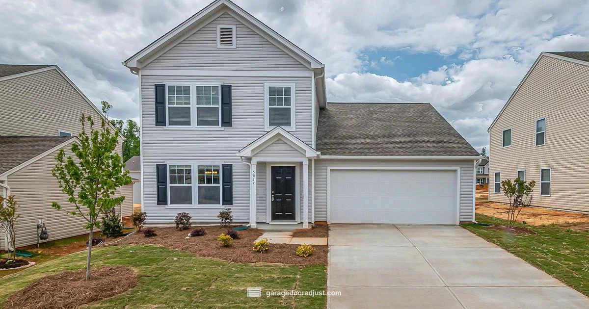 New Garage Door Installed New Garage Door Installed - GarageDoorAdjust