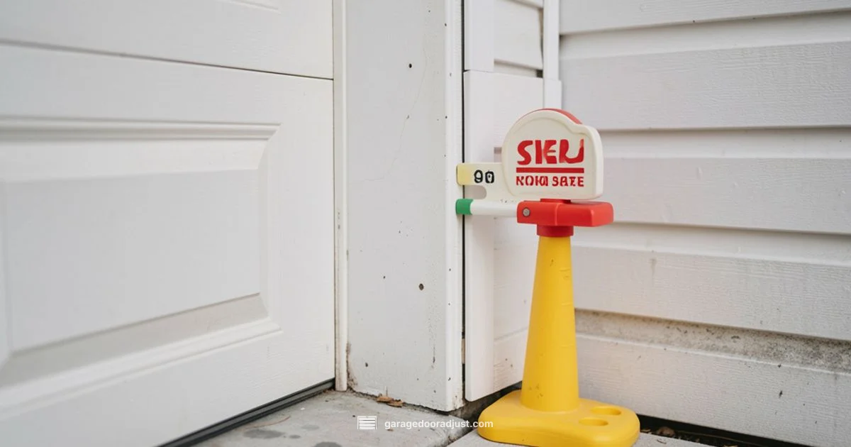 Kid-Safe Garage Fence - GarageDoorAdjust