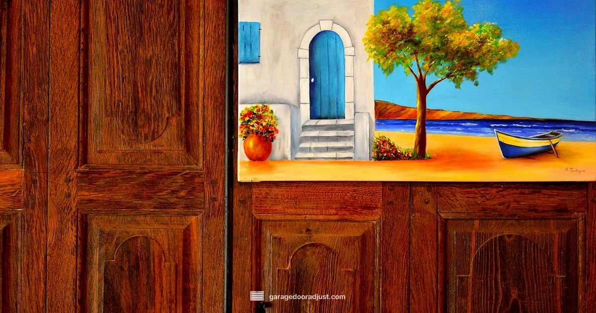 Fresh Painted Door Fresh Painted Door - GarageDoorAdjust