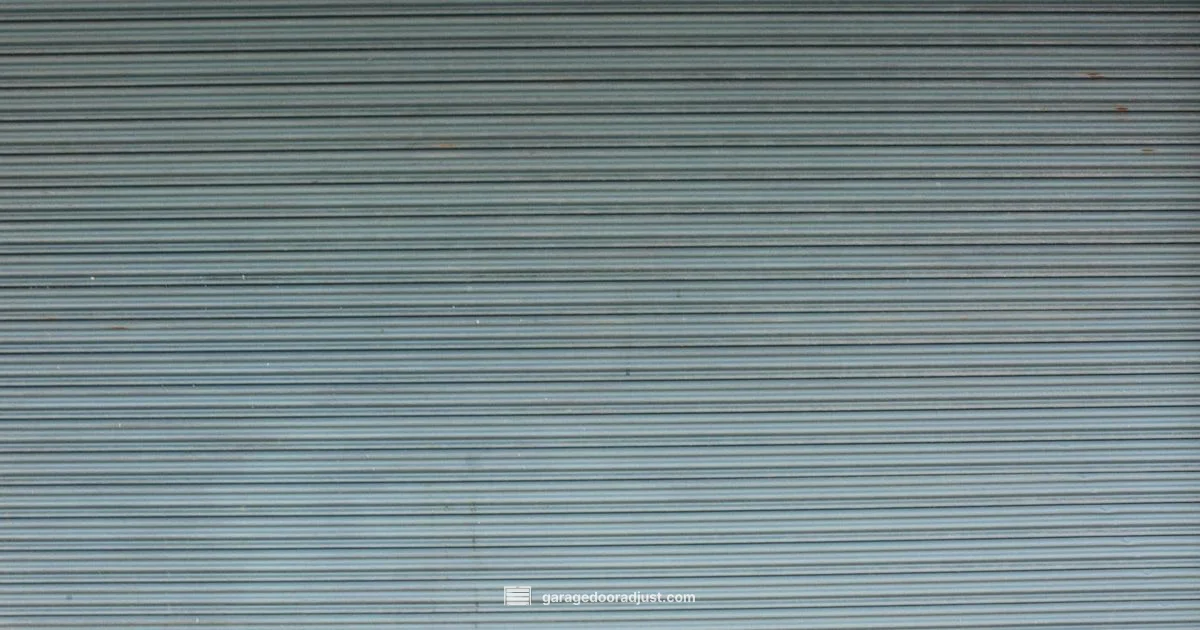 Noisy Door Fix - GarageDoorAdjust