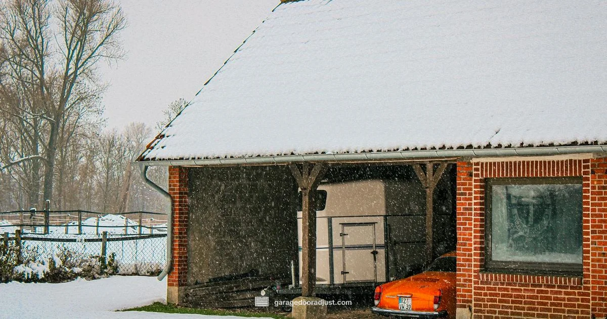 Cold Weather Fixes - GarageDoorAdjust