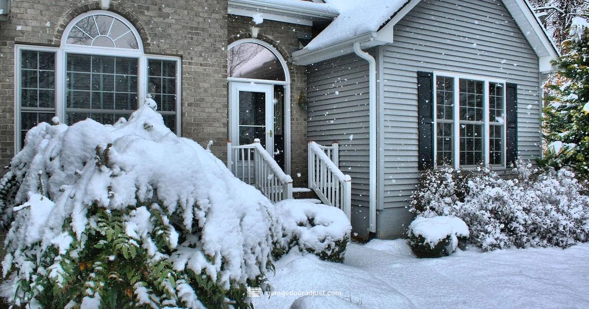 Cold Weather Troubleshooting - GarageDoorAdjust
