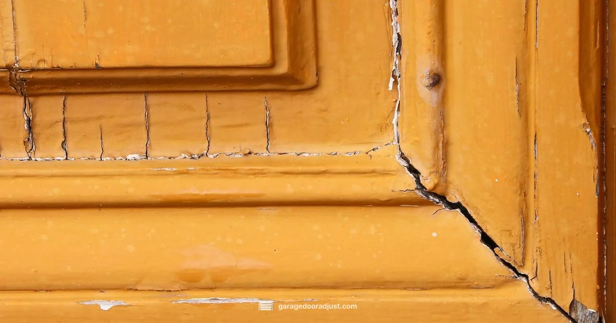 Garage Panel Repair - GarageDoorAdjust
