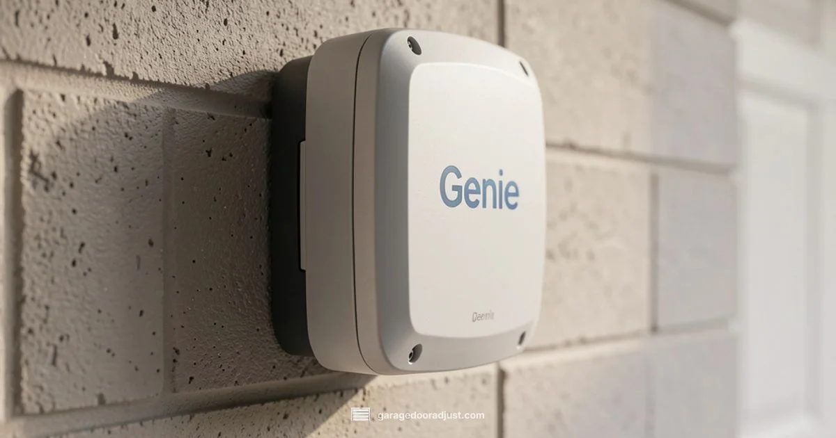 Genie Wall Mount Setup Genie Wall Mount Setup - GarageDoorAdjust