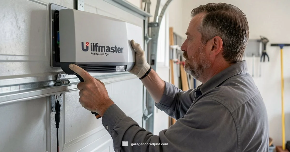 LiftMaster Pro Install - GarageDoorAdjust