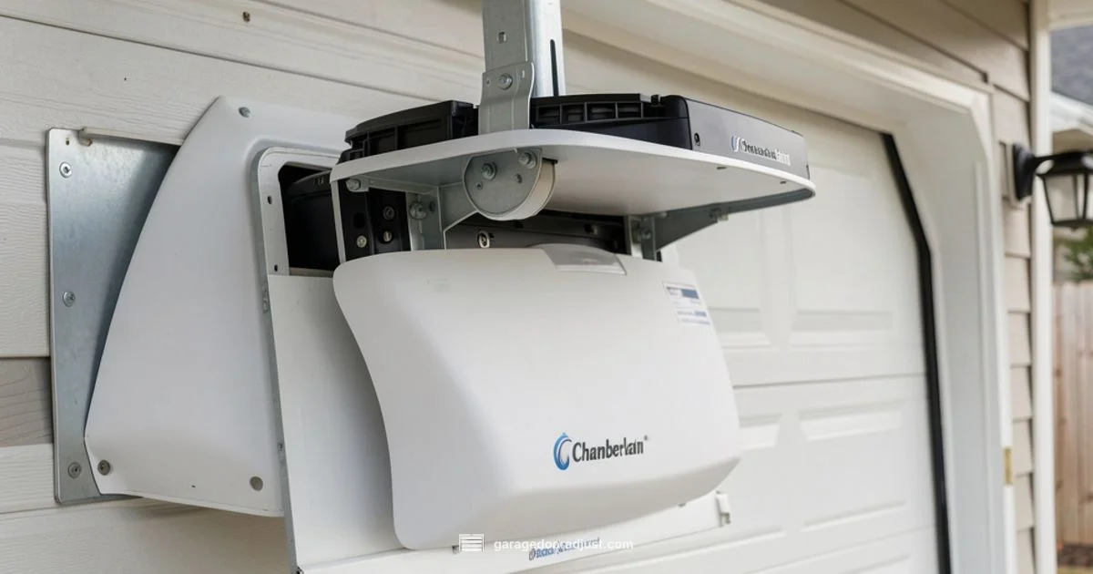 Opener Cover Removal - GarageDoorAdjust