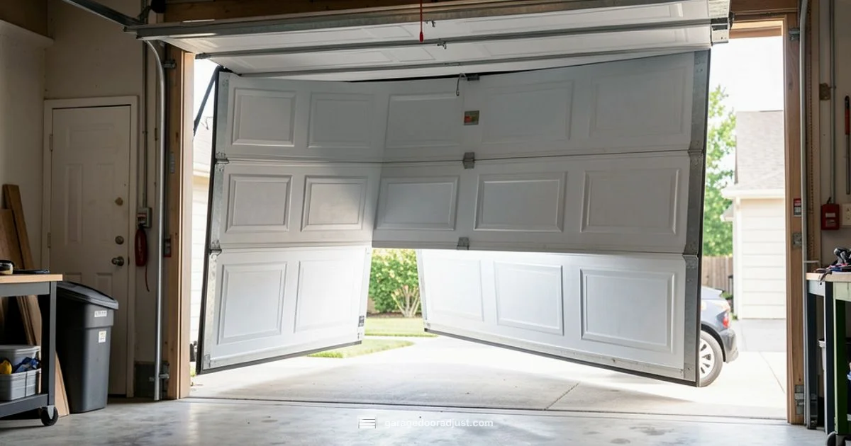 Self-Opening Door - GarageDoorAdjust