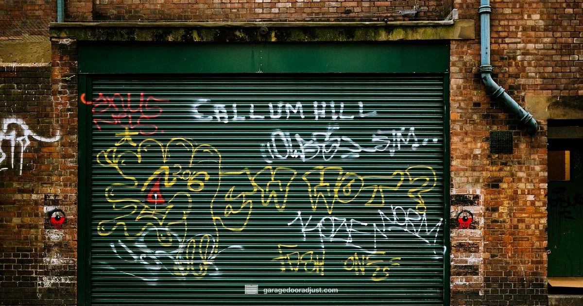 Garage Door Button Fix - GarageDoorAdjust