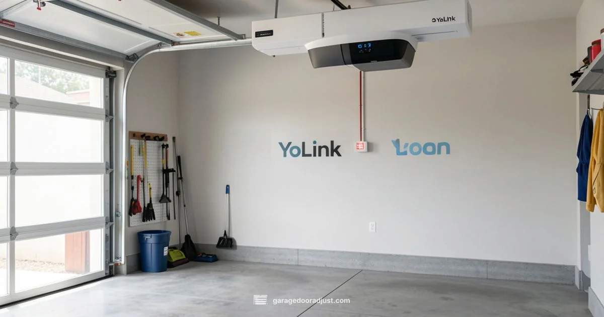 YoLink Garage Setup - GarageDoorAdjust