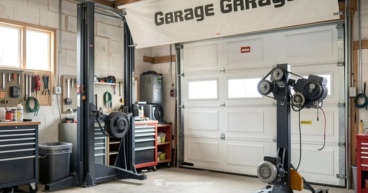 Jackshaft vs Belt-Drive - GarageDoorAdjust
