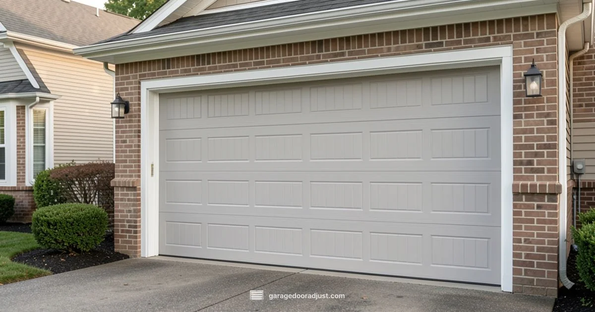 7ft Garage Door Guide - GarageDoorAdjust