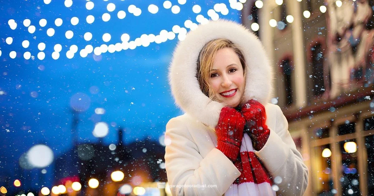 Christmas Garage Door Decor - GarageDoorAdjust