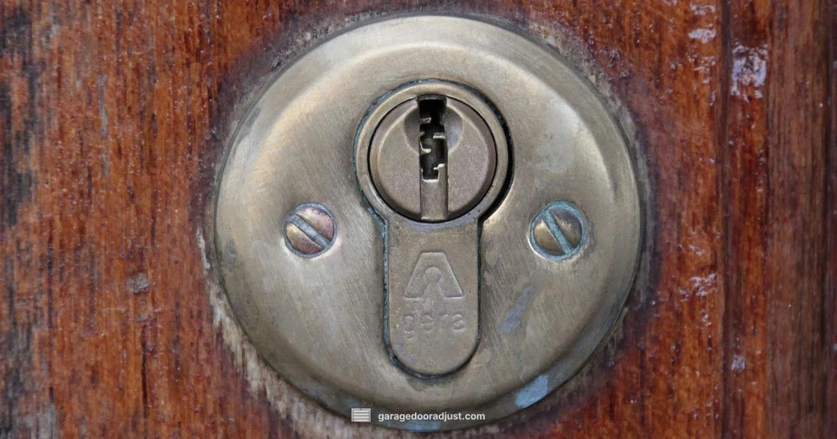 Lock Status Check - GarageDoorAdjust