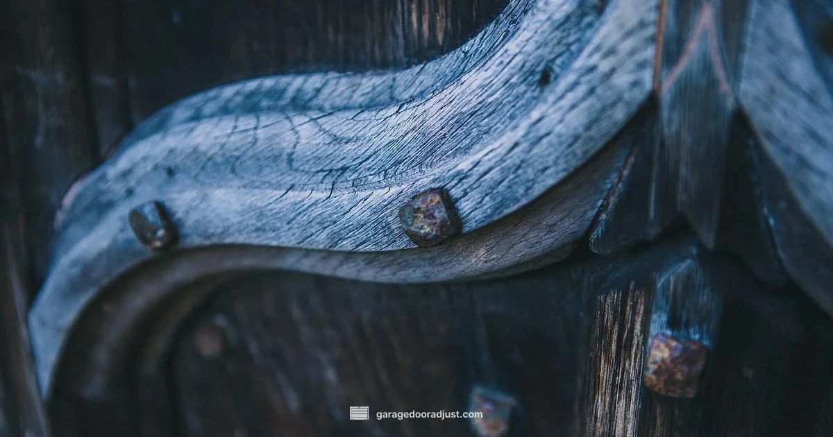 Wood Look Garage - GarageDoorAdjust