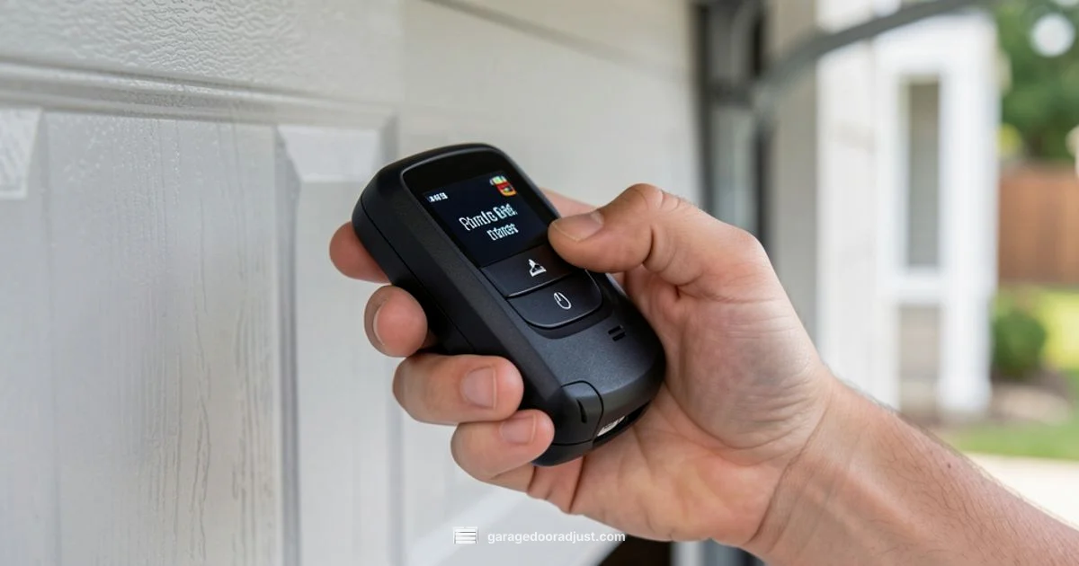 Remote Battery Guide - GarageDoorAdjust