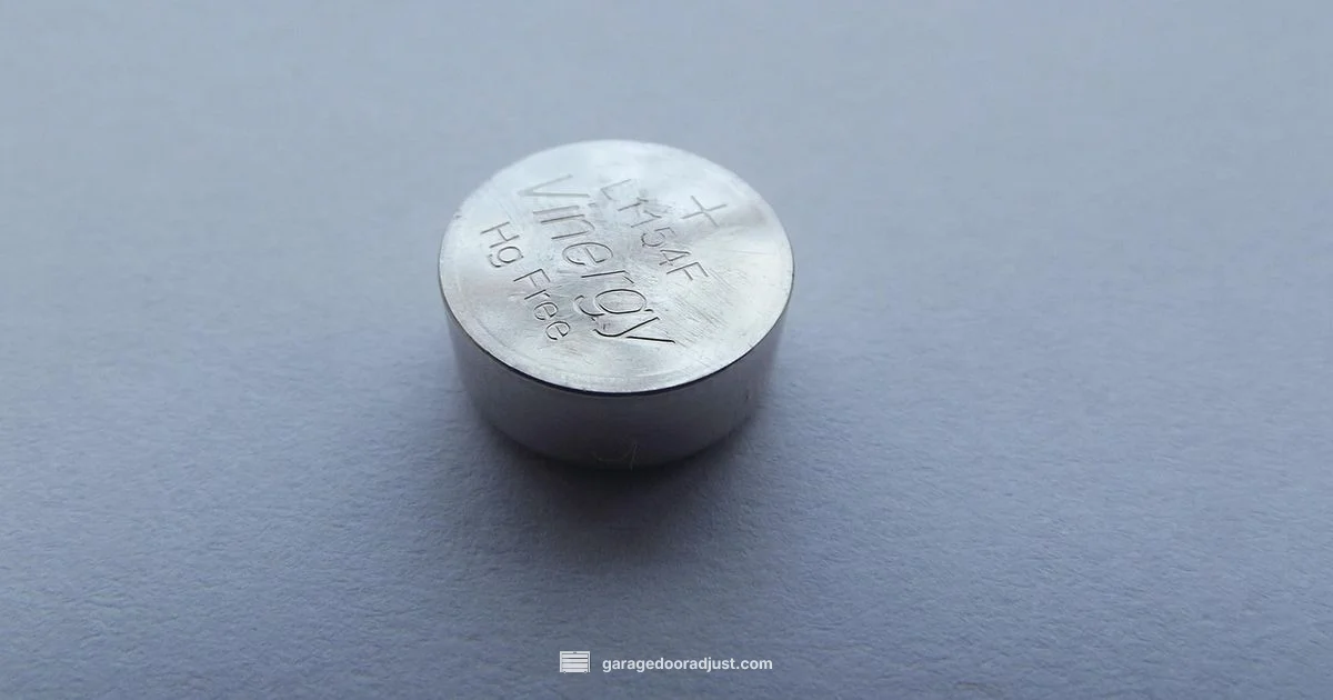 Garage Door Batteries - GarageDoorAdjust