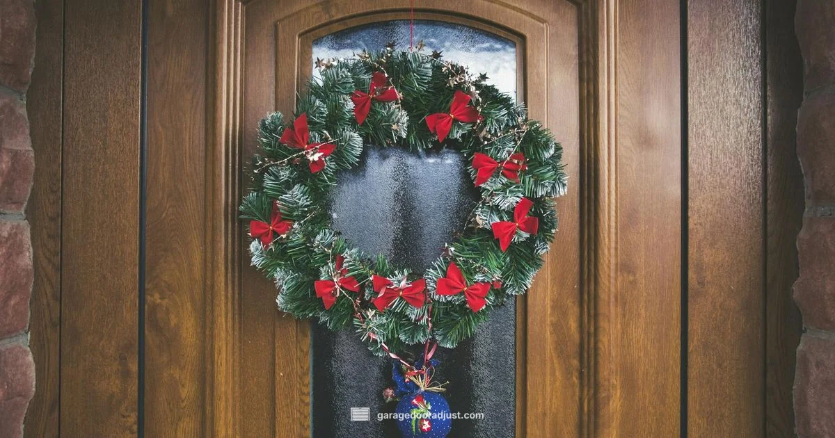 Festive Door Covers Festive Door Covers - GarageDoorAdjust
