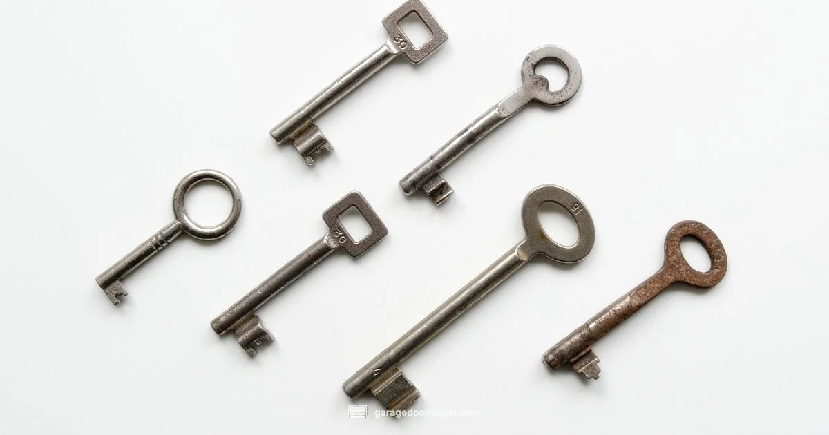 Garage Door Keys - GarageDoorAdjust