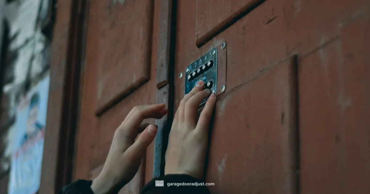 Keypad Install Guide - GarageDoorAdjust