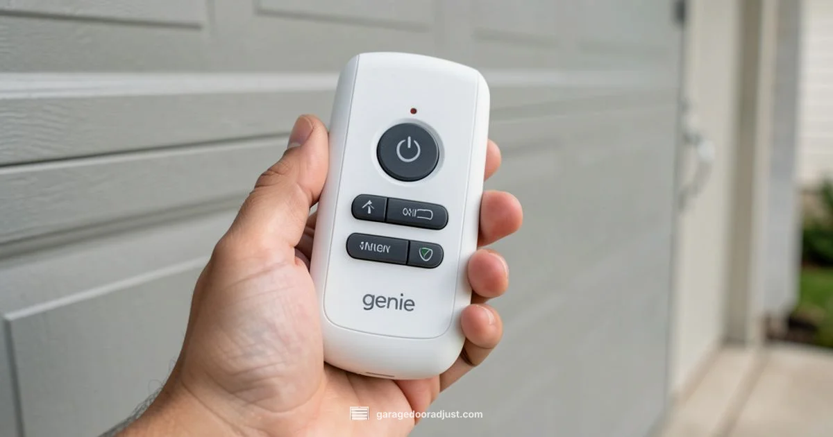 Remote Replacement - GarageDoorAdjust