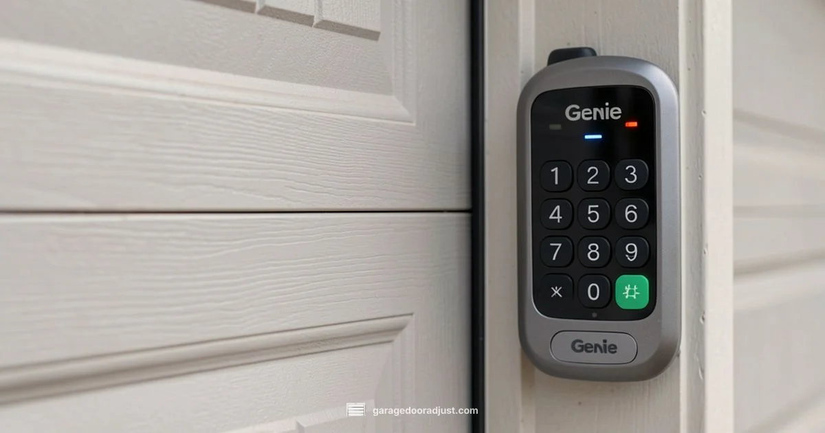 Genie Keypad Guide - GarageDoorAdjust