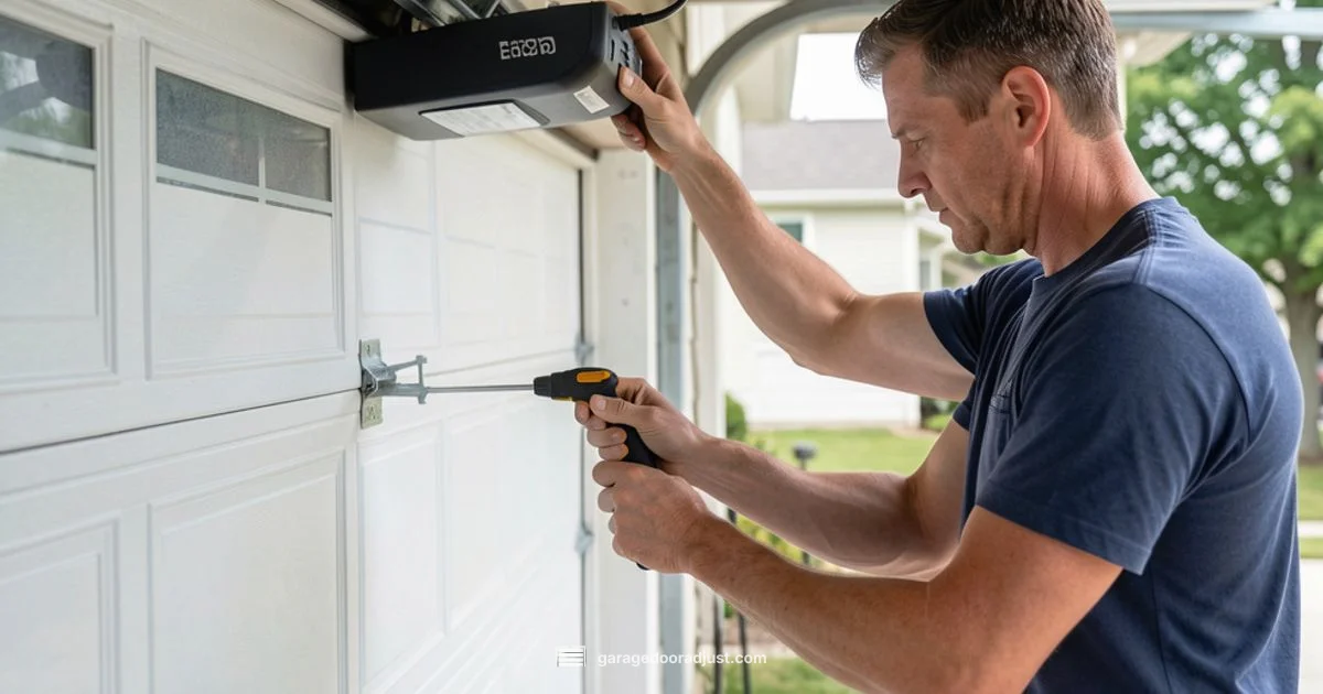 Fix Garage Door Opener - GarageDoorAdjust