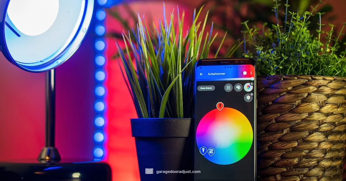 Android Auto Garage - GarageDoorAdjust