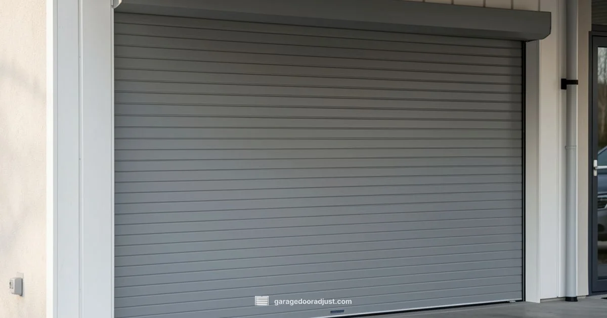 Roll Up vs Panel - GarageDoorAdjust