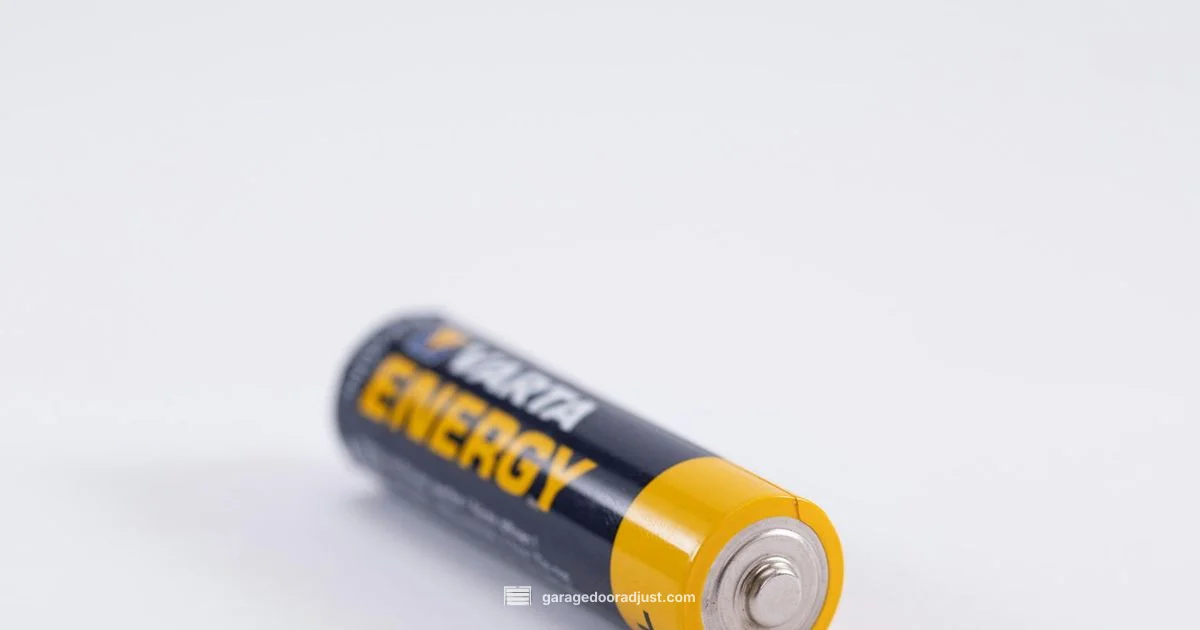 Battery Change - GarageDoorAdjust