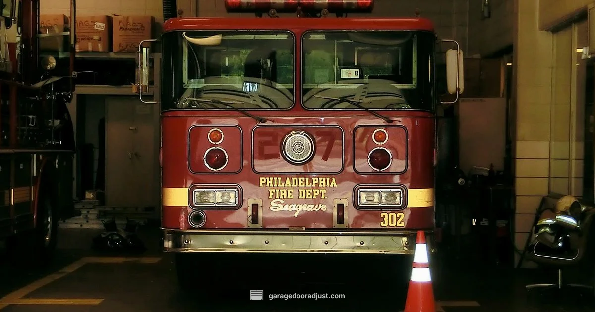 Fire Rated Garage Door - GarageDoorAdjust