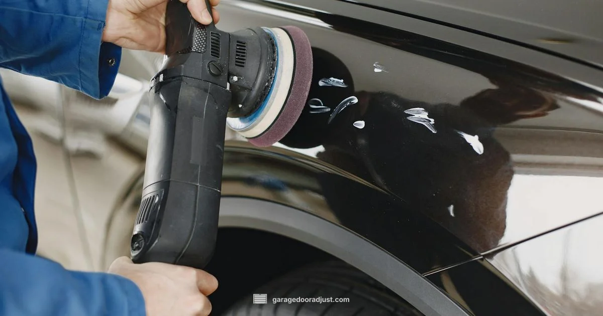 Scratch Repair - GarageDoorAdjust