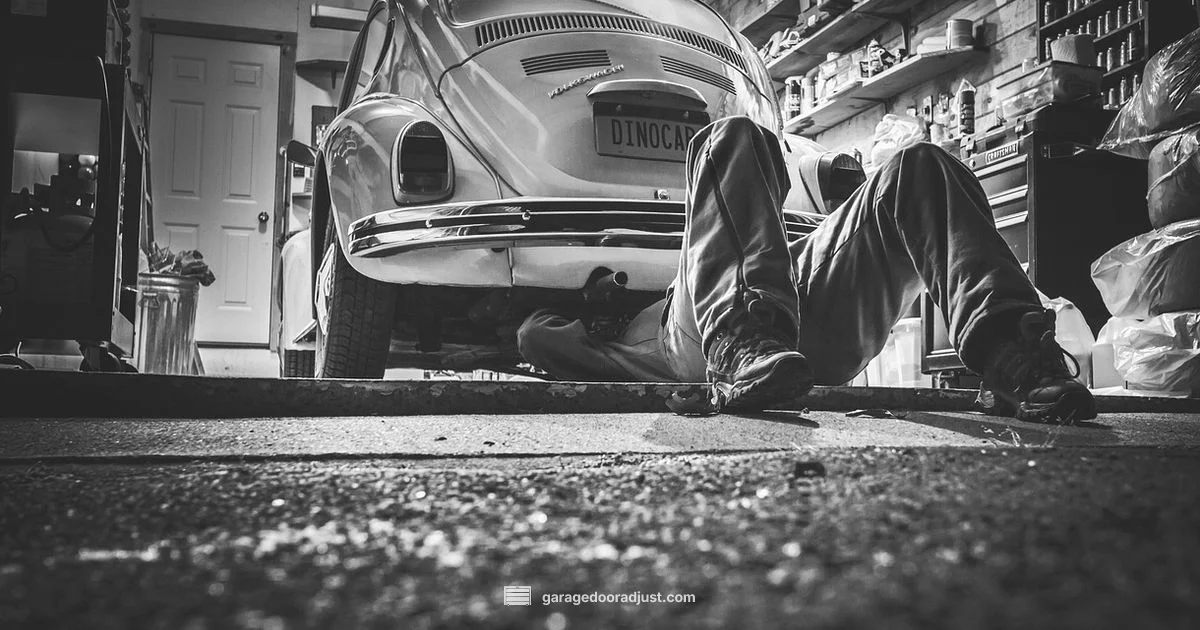 Fixing a Garage Door - GarageDoorAdjust