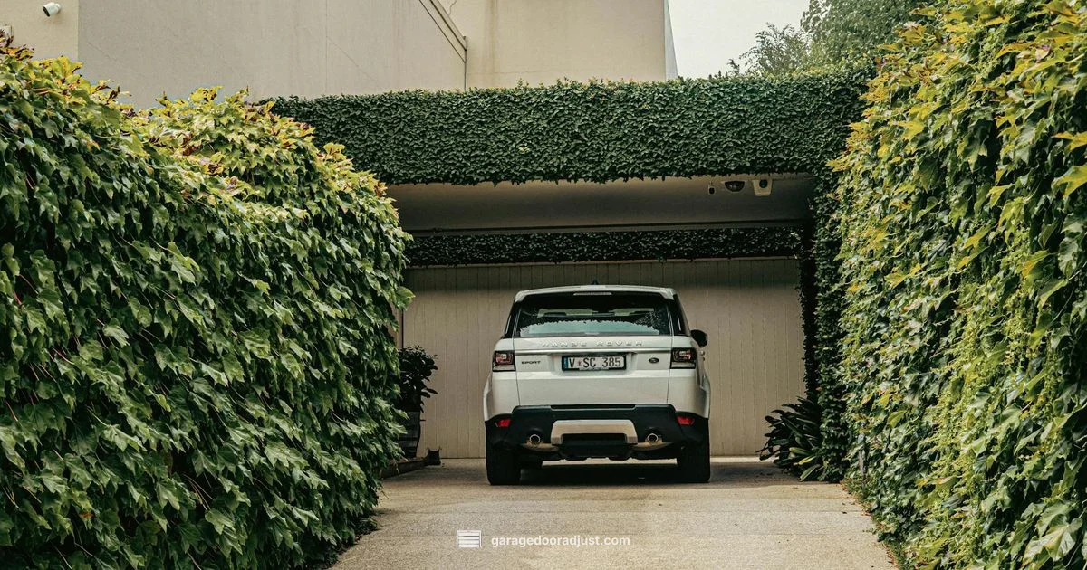 Garage Door Cover - GarageDoorAdjust