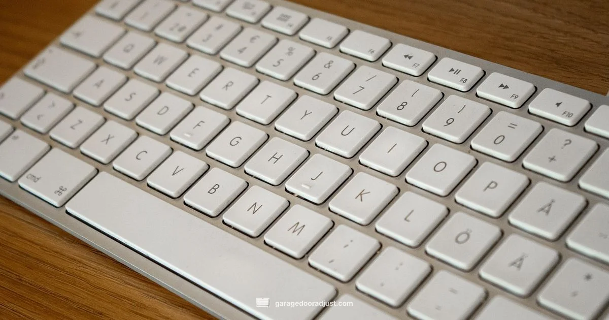 Keypad Compatibility - GarageDoorAdjust