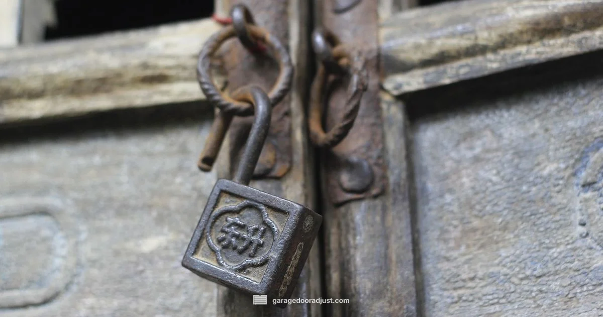 Garage Door Lock Guide - GarageDoorAdjust